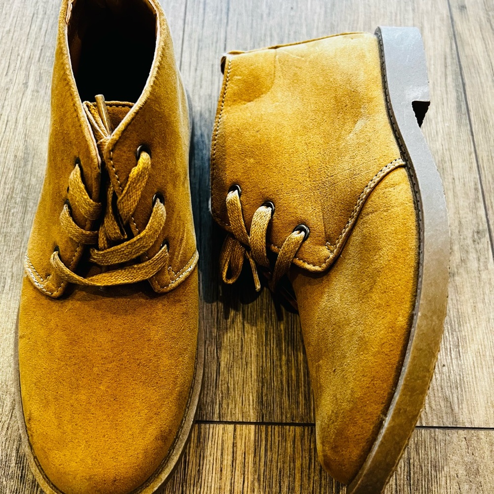 Unisex boots color camel